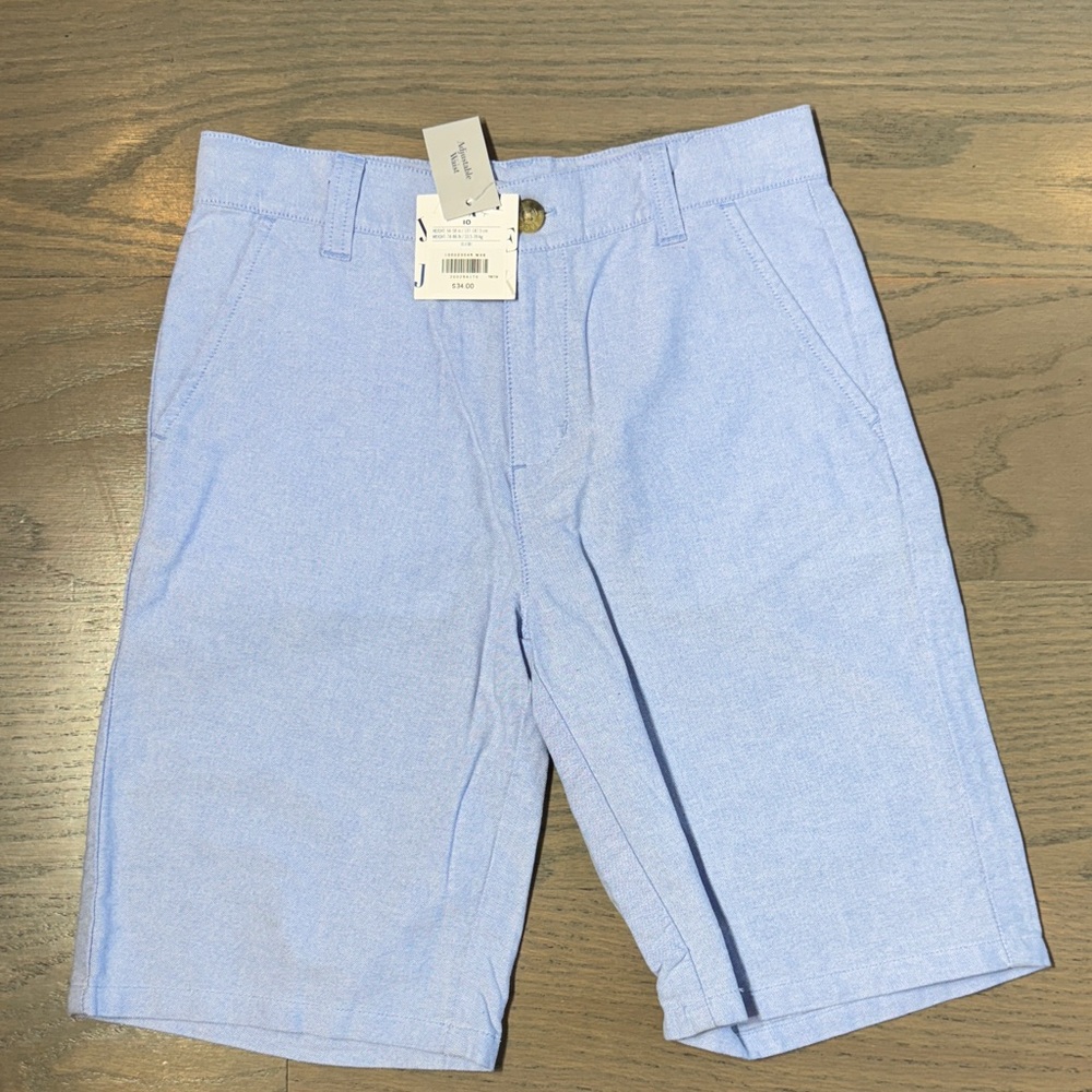 NWT Janie and Jack Sky Blue Kids Shorts